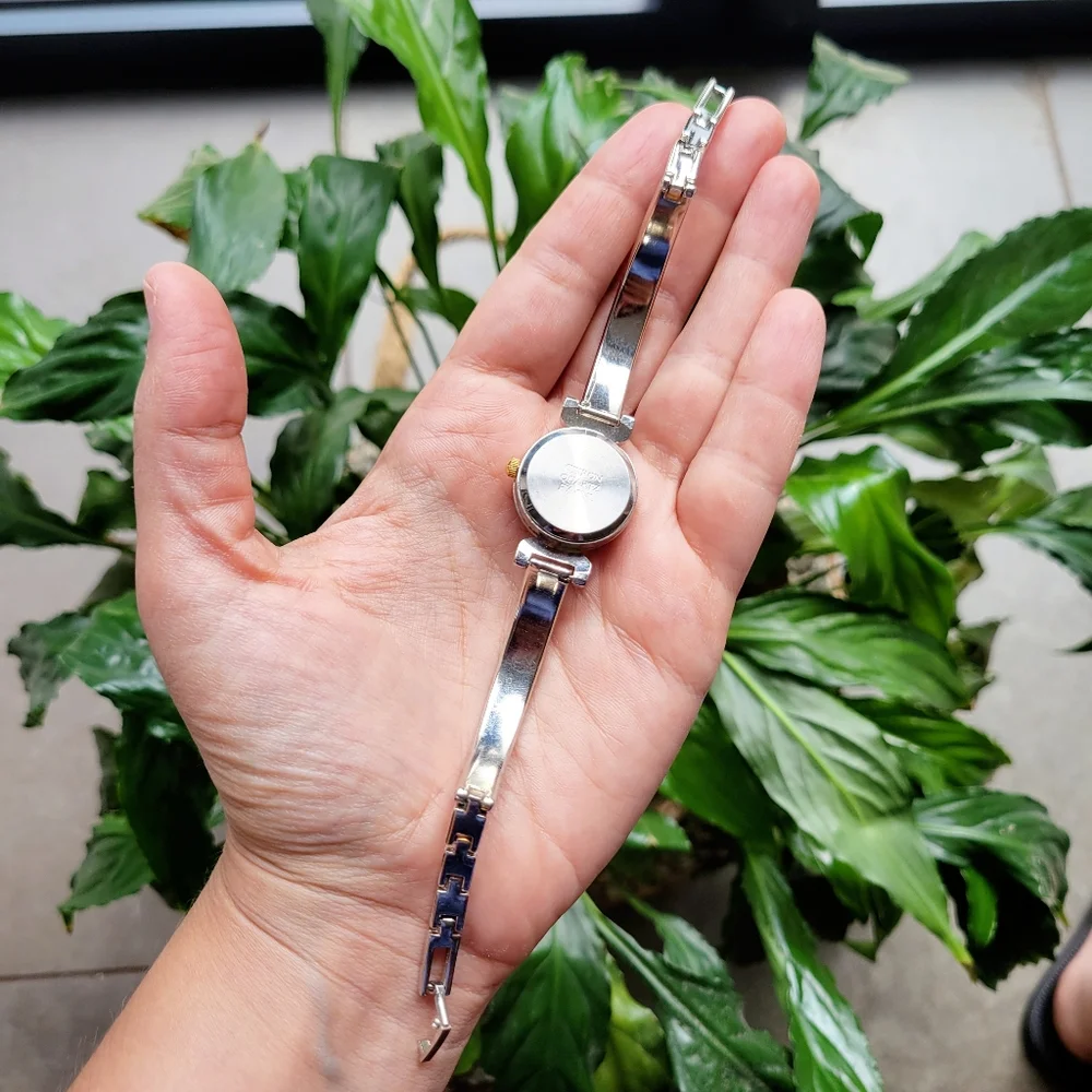 Citron Quartz Dainty Silver Watch
